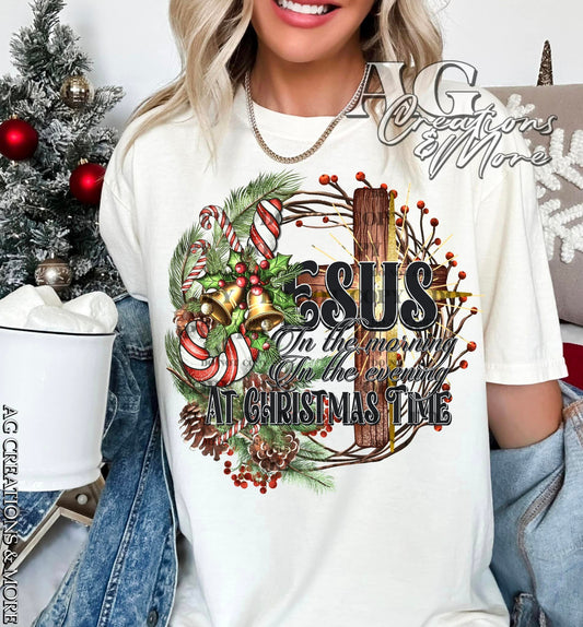Jesus Christmas Story Ready to Press Sublimation and DTF Transfer