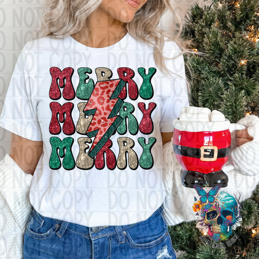 Merry Ready to Press Sublimation and DTF Transfer