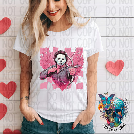 Cupid Horror Ready to Press Sublimation and DTF Transfer