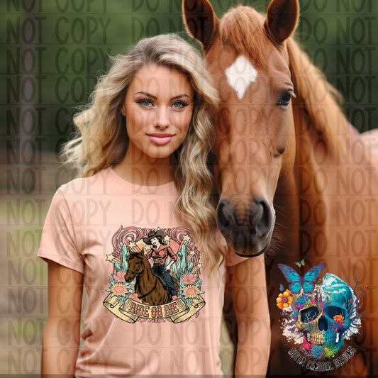 Country Ride or Die Ready to Press Sublimation and DTF Transfer