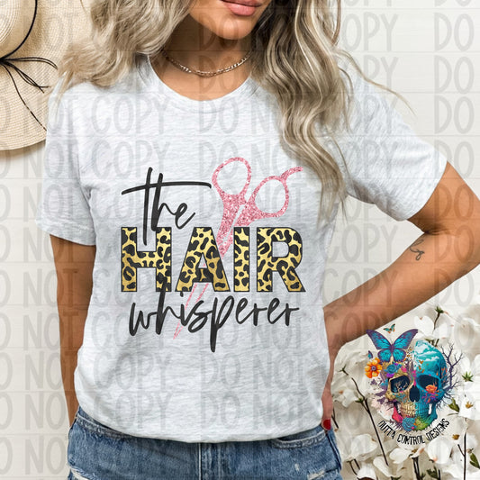 Hair Whisperer Ready to Press Sublimation and DTF Transfer