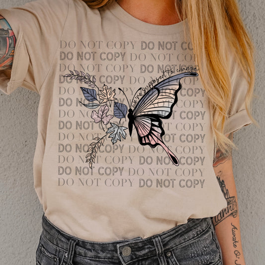 Butterfly Ready to Press Sublimation and DTF Transfer