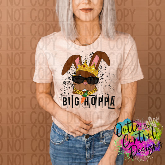 Big Hoppa Easter Ready To Press Sublimation and DTF Transfer
