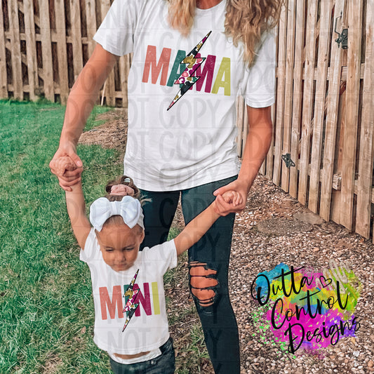Spring Mama and Mini Ready to Press Sublimation and DTF Transfer
