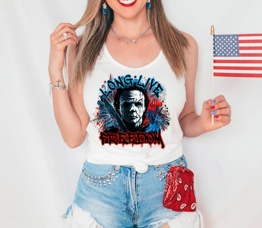 Long Live Freedom Ready to Press Sublimation and DTF Transfer