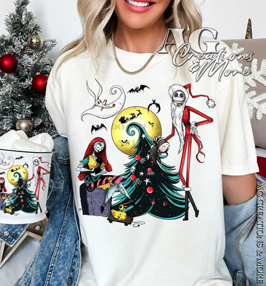 Halloween Christmas Ready to Press Sublimation and DTF Transfer