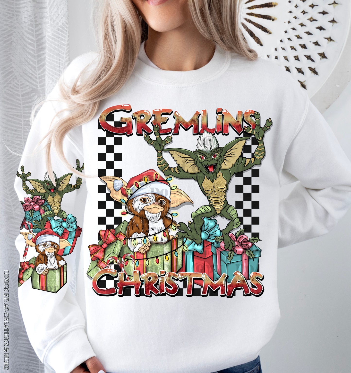 Animal Christmas Ready to Press Sublimation and DTF Transfer