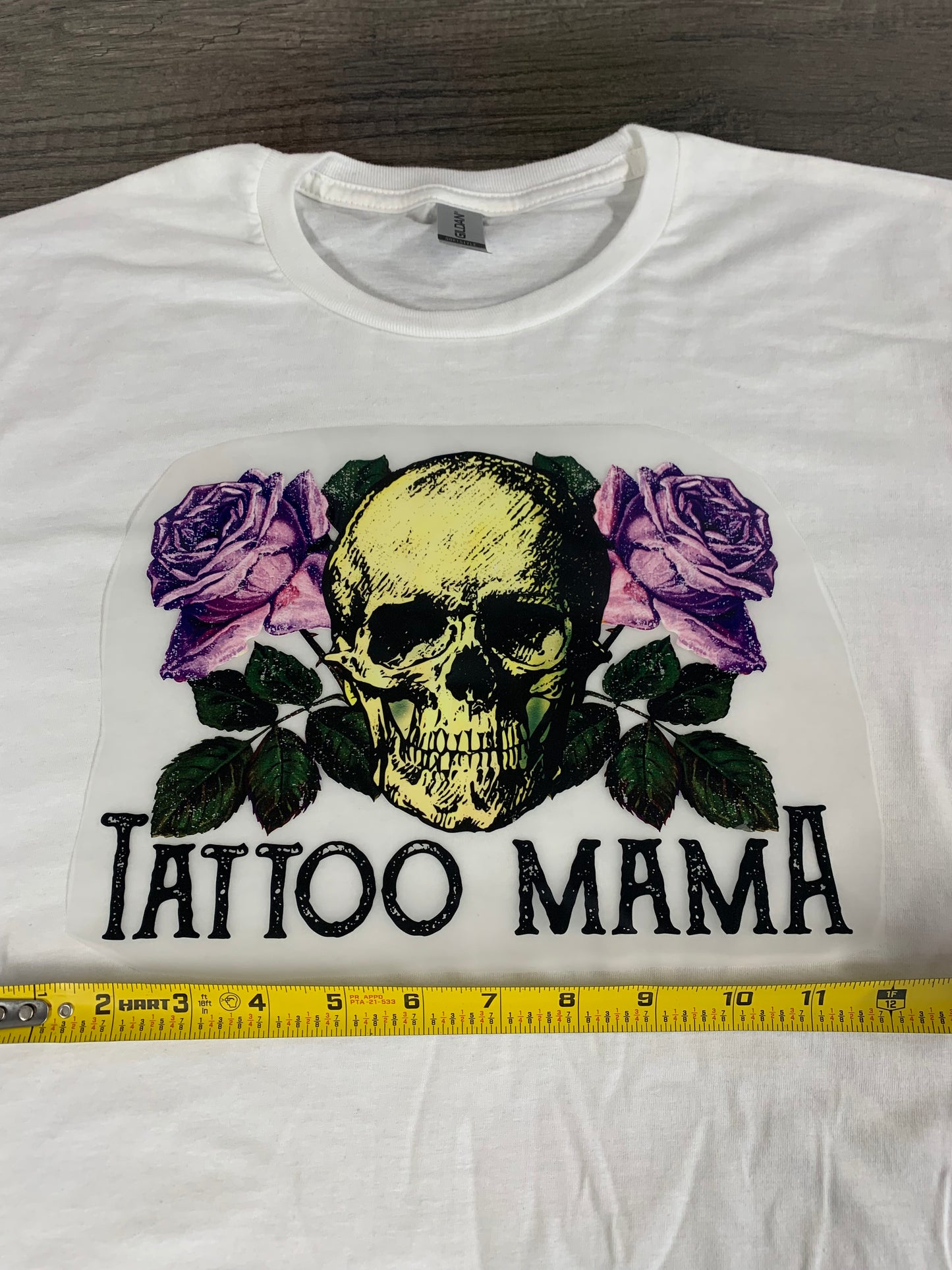 Tattoo Mama-Purple Skull Floral