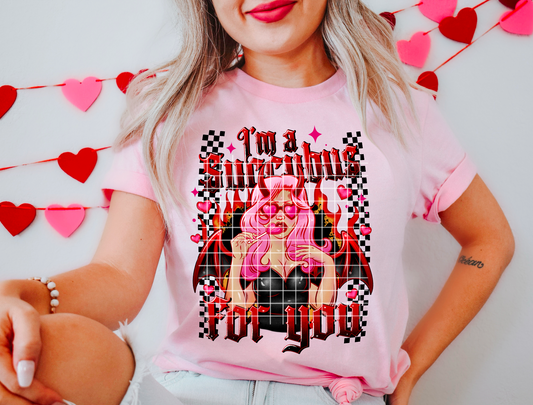 Succubus Valentines Ready to Press Sublimation and DTF Transfer