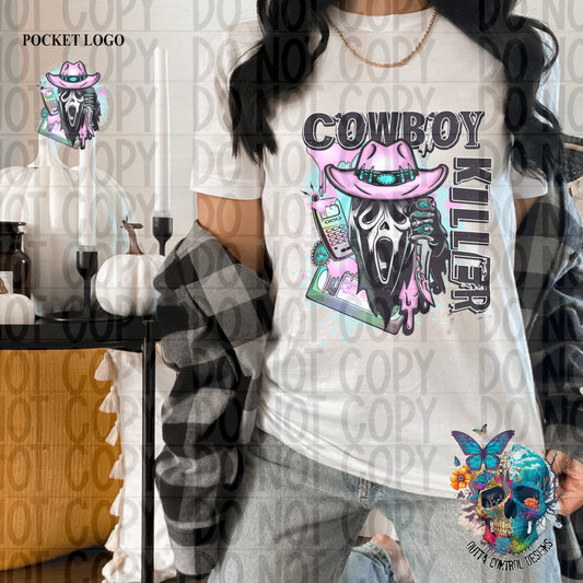 Cowboy Killer Ready to Press Sublimation and DTF Transfer