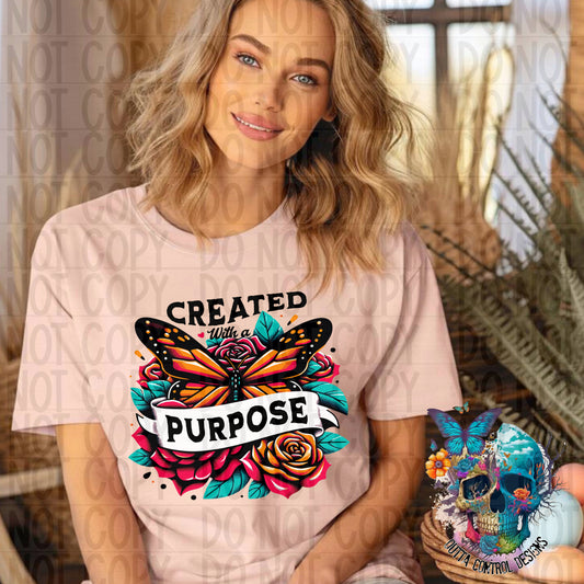 Created with a purpose Ready to Press Sublimation and DTF Transfer