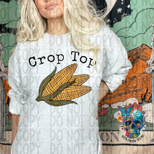 Crop Top Ready to Press Sublimation and DTF Transfer