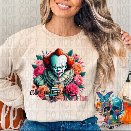 Float with flavor Horror Ready to Press Sublimation and DTF Transfer