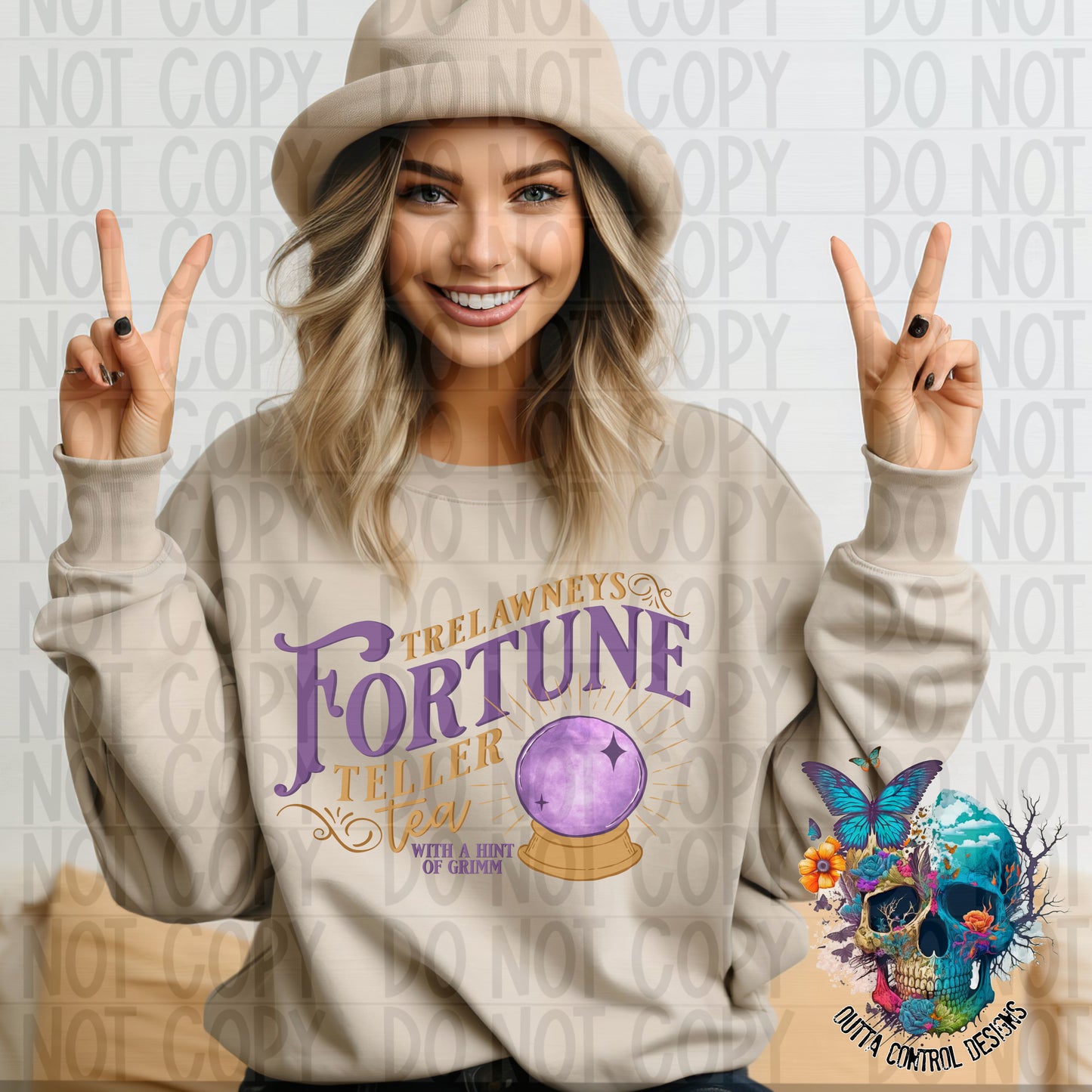 Fortune Teller Wizard Ready to Press Sublimation and DTF Transfer