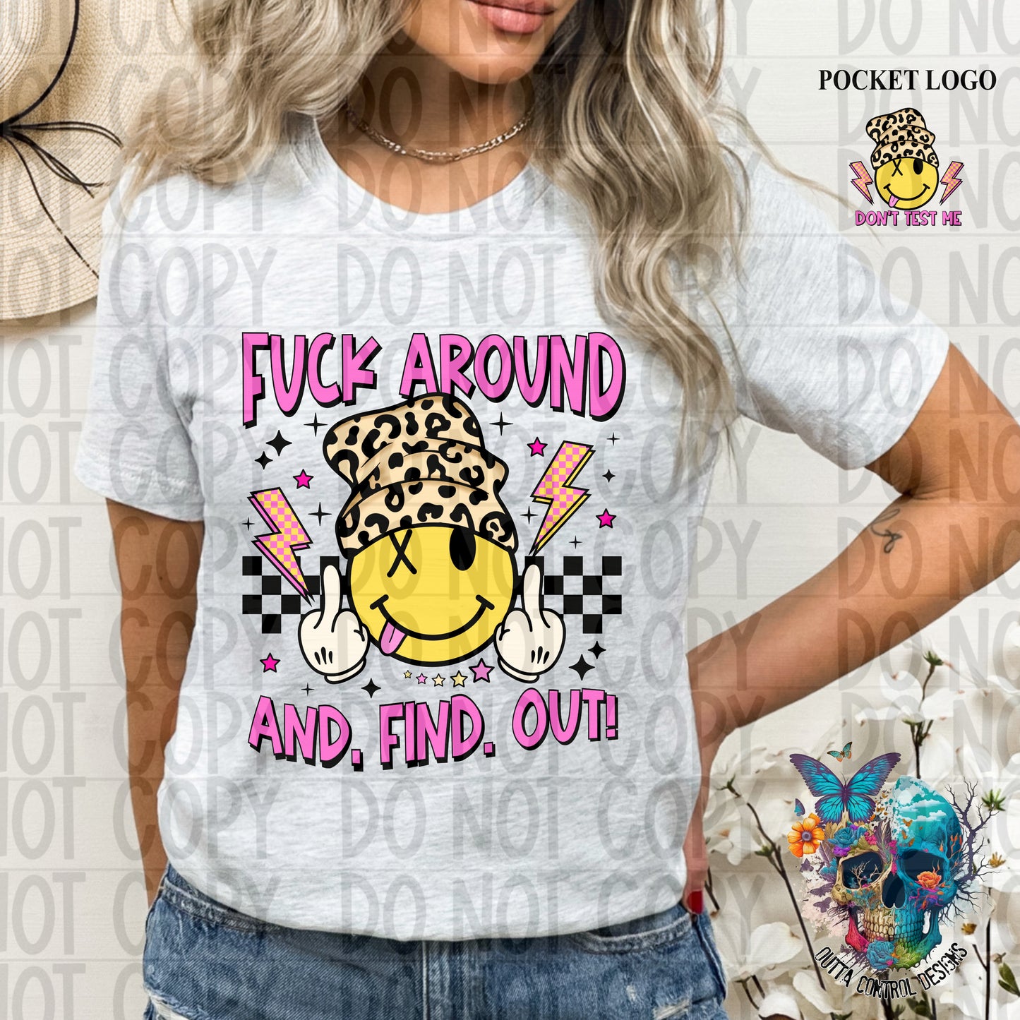 Fuck Around Ready to Press Sublimation and DTF Transfer