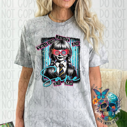 Sane as me horror wizard Ready to Press Sublimation and DTF Transfer