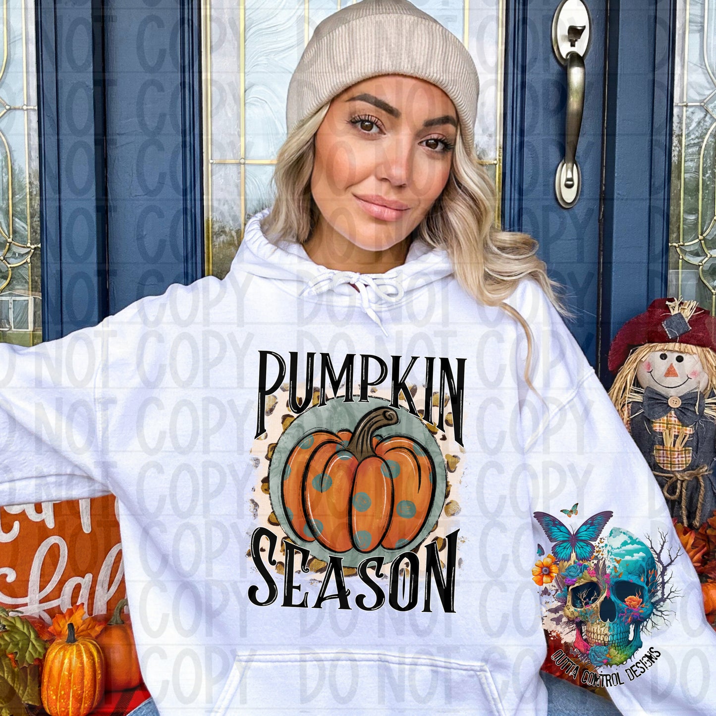 Pumpkin Season Ready to Press Sublimation and DTF Transfer