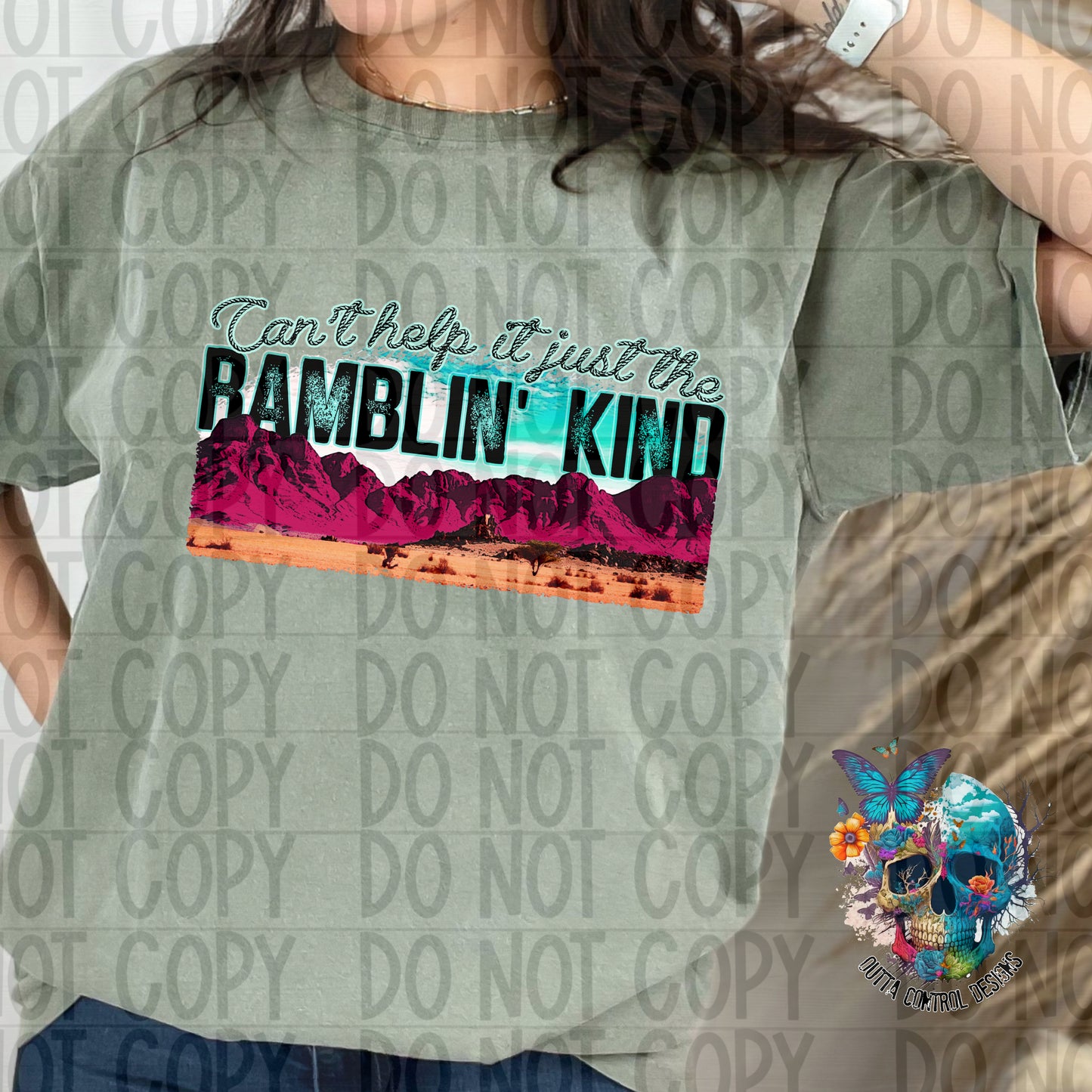 Ramblin' Kind Ready to Press Sublimation and DTF Transfer