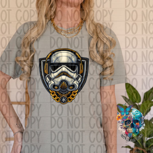 Trooper Ready to Press Sublimation and DTF Transfer