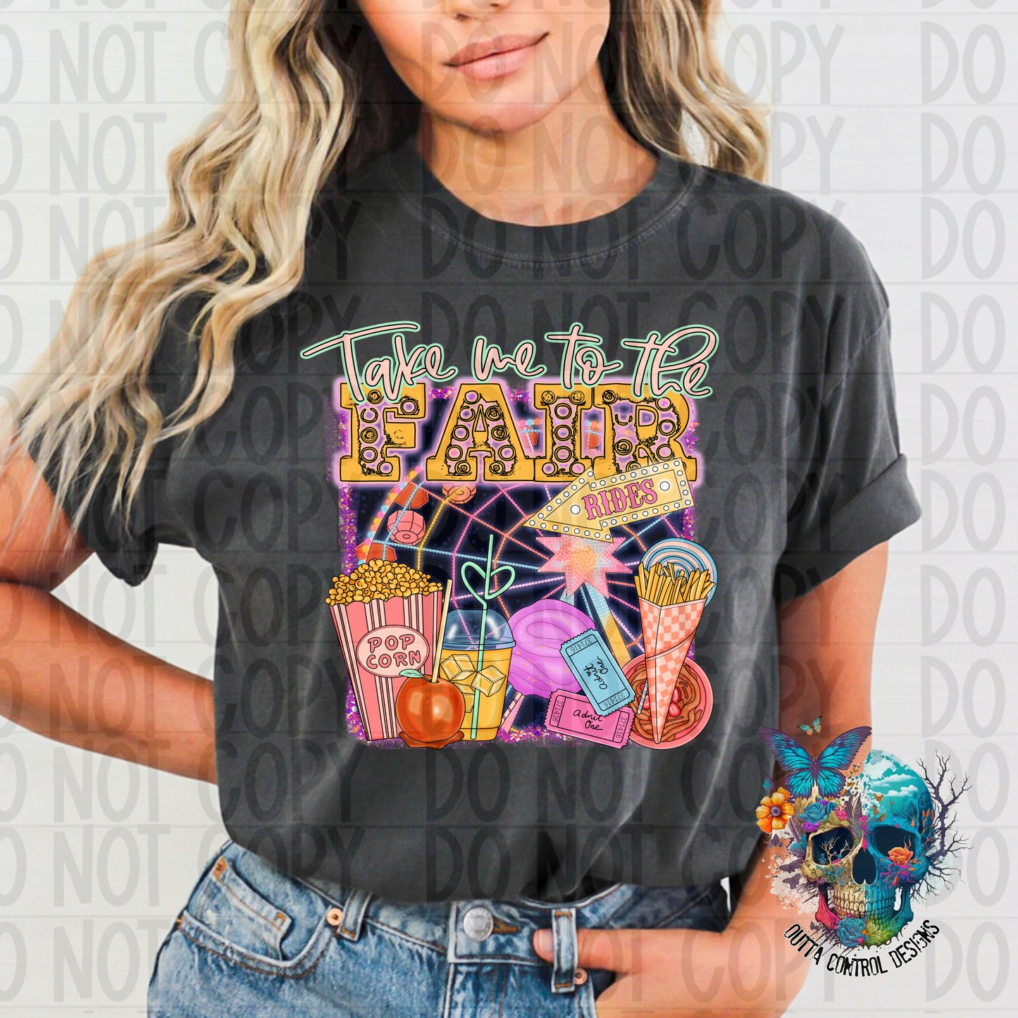 Take me to the Fair Ready to Press Sublimation and DTF Transfer