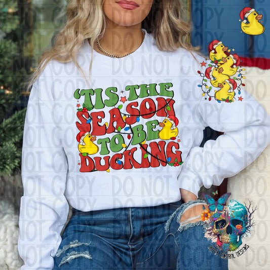 Ducking Season Ready to Press Sublimation and DTF Transfer