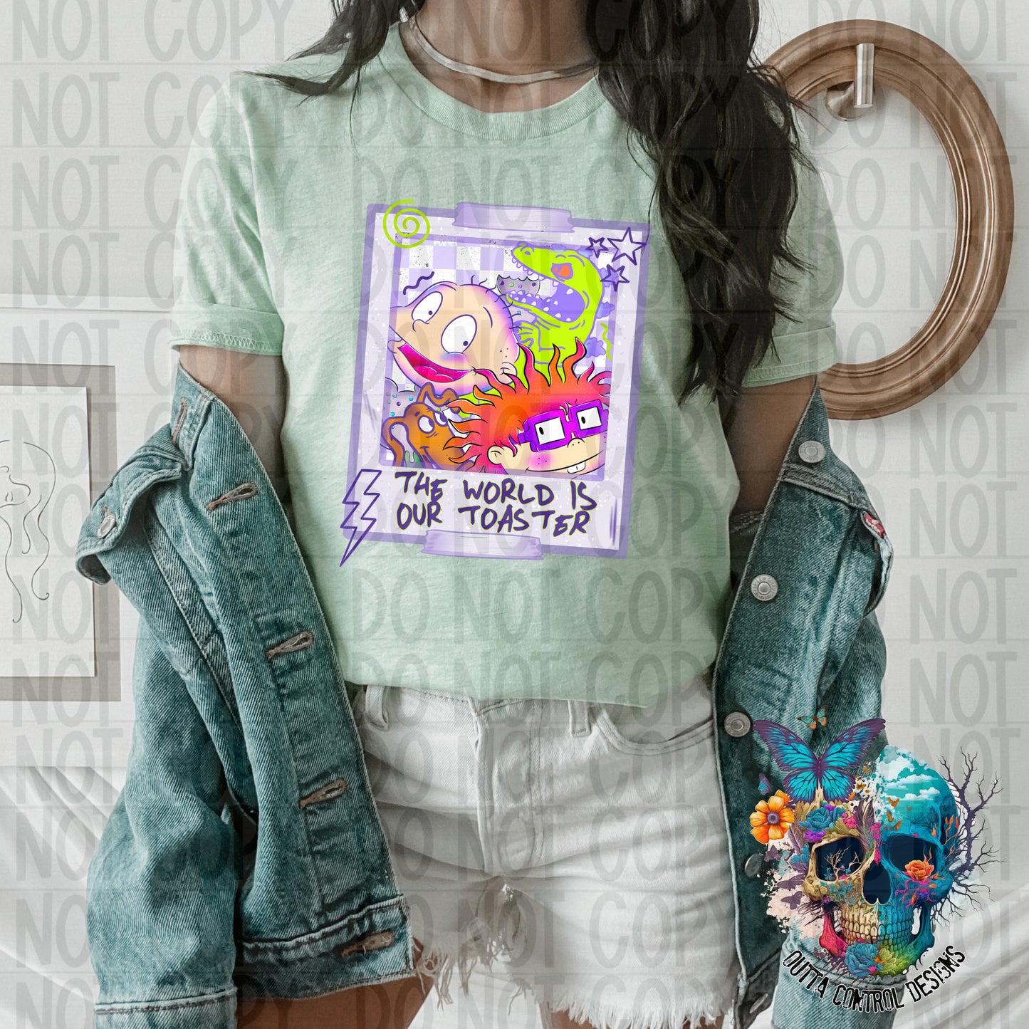 90's Babies Portrait Ready to Press Sublimation and DTF Transfer