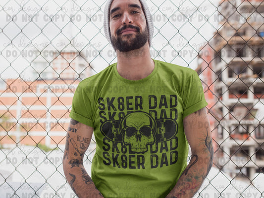 Sk8ter Dad Ready to Press Sublimation and DTF Transfer