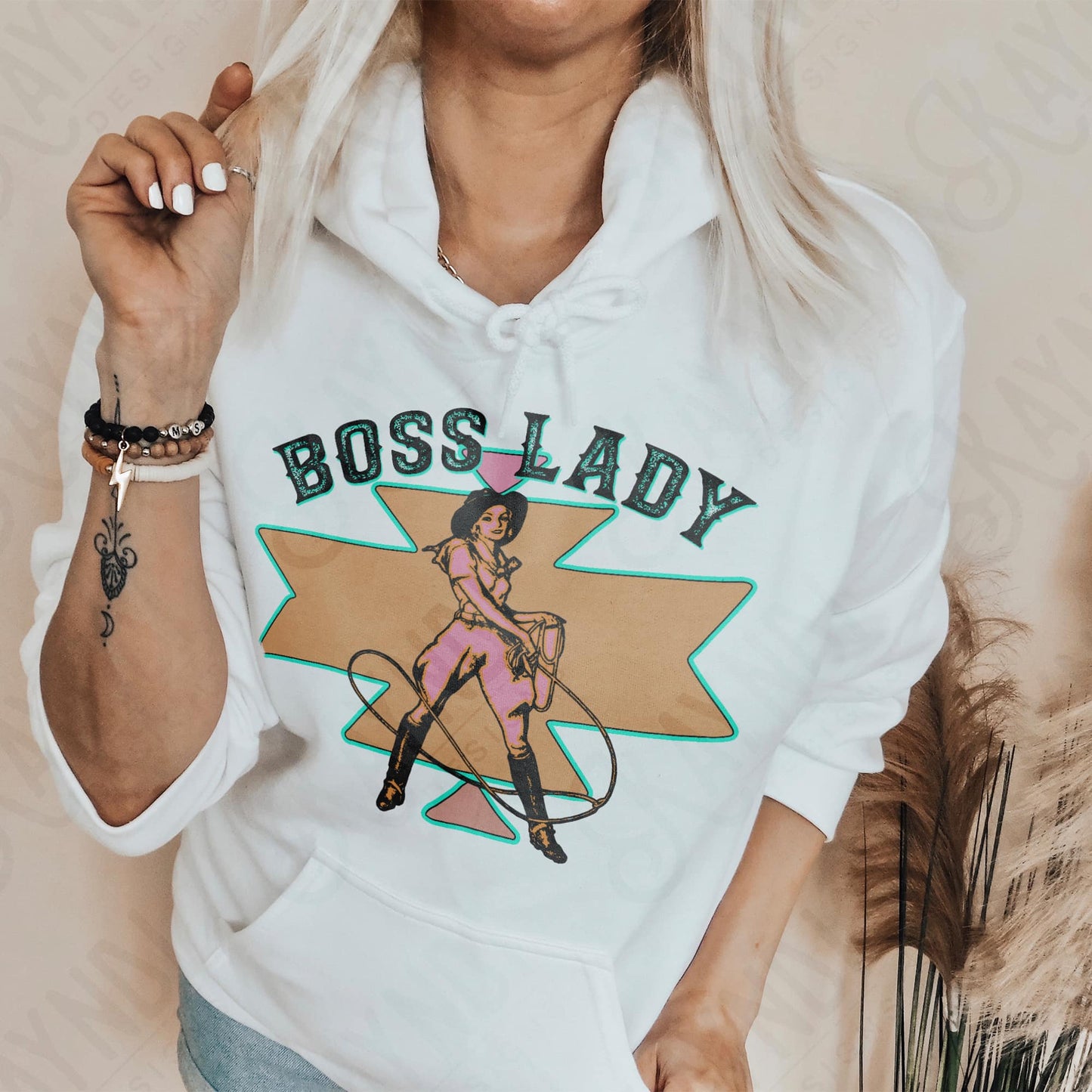 Boss Lady Ready To Press Sublimation and DTF Transfer