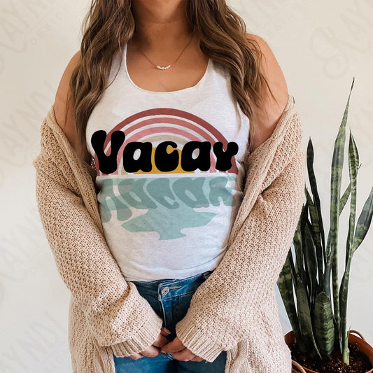 Vacay Ready To Press Sublimation and DTF Transfer