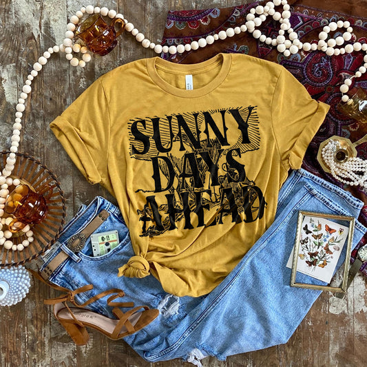 Sunny Days Ahead Ready To Press Sublimation and DTF Transfer