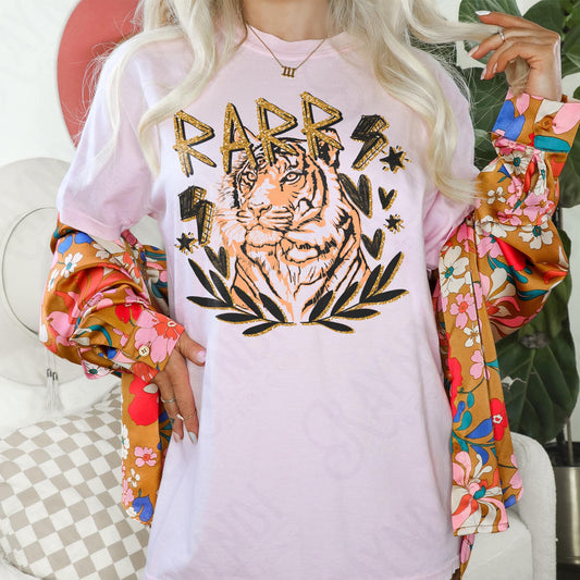 Rarr Tiger Ready to Press Sublimation and DTF Transfer