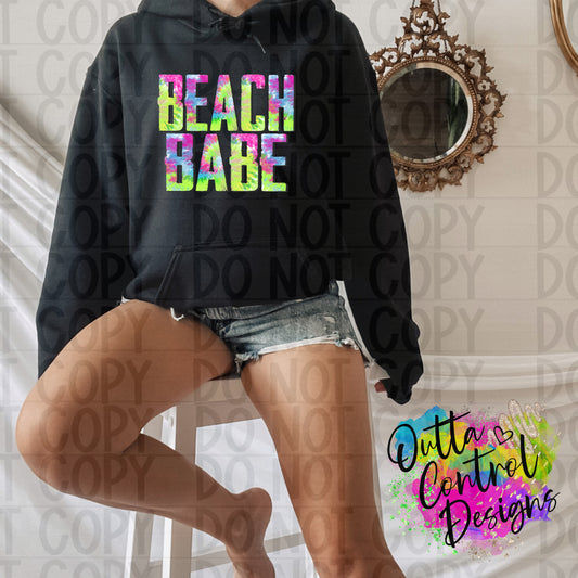 Beach Babe Sublimation and DTF Transfer