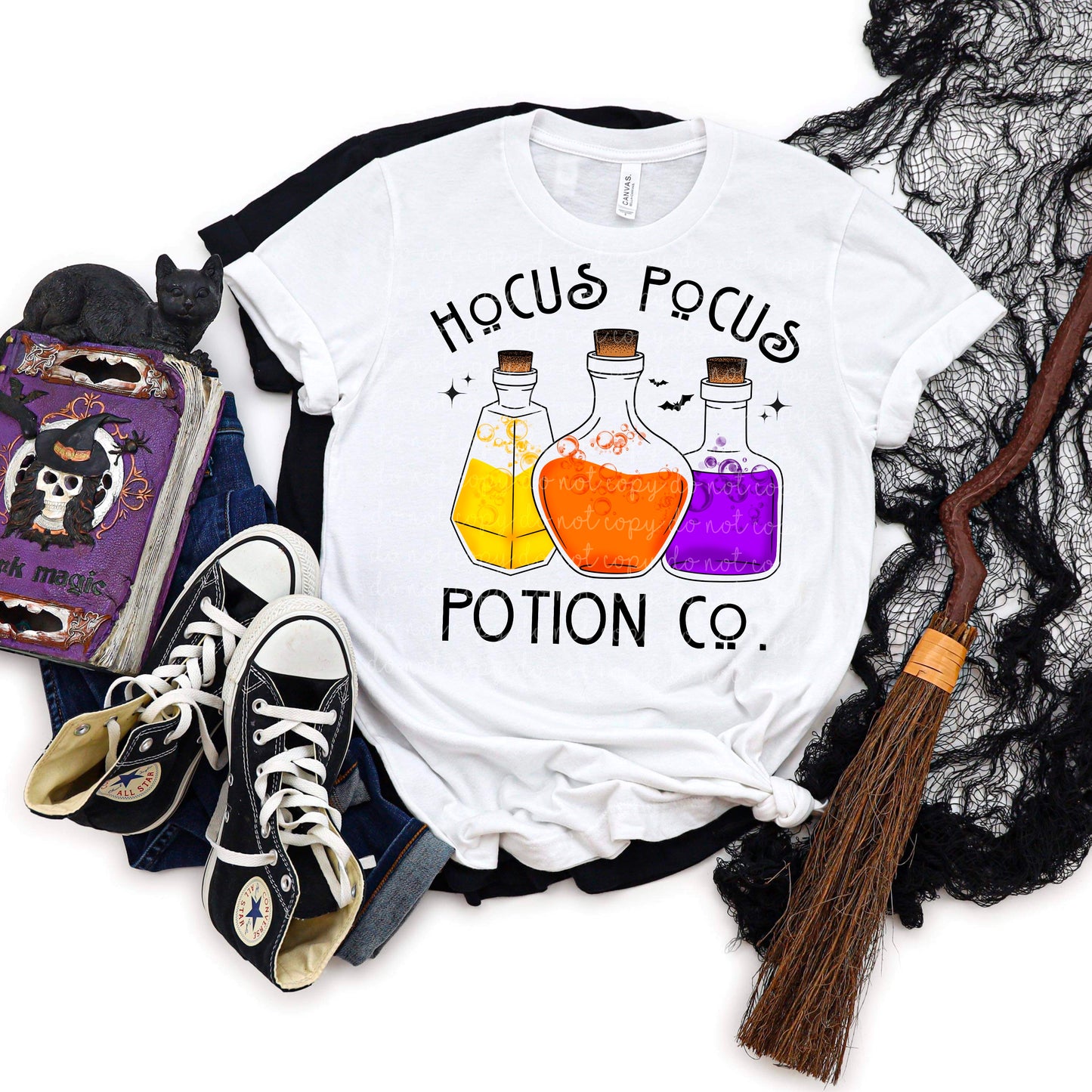 Witch Sister Potion Co. Ready To Press Sublimation and DTF Transfer