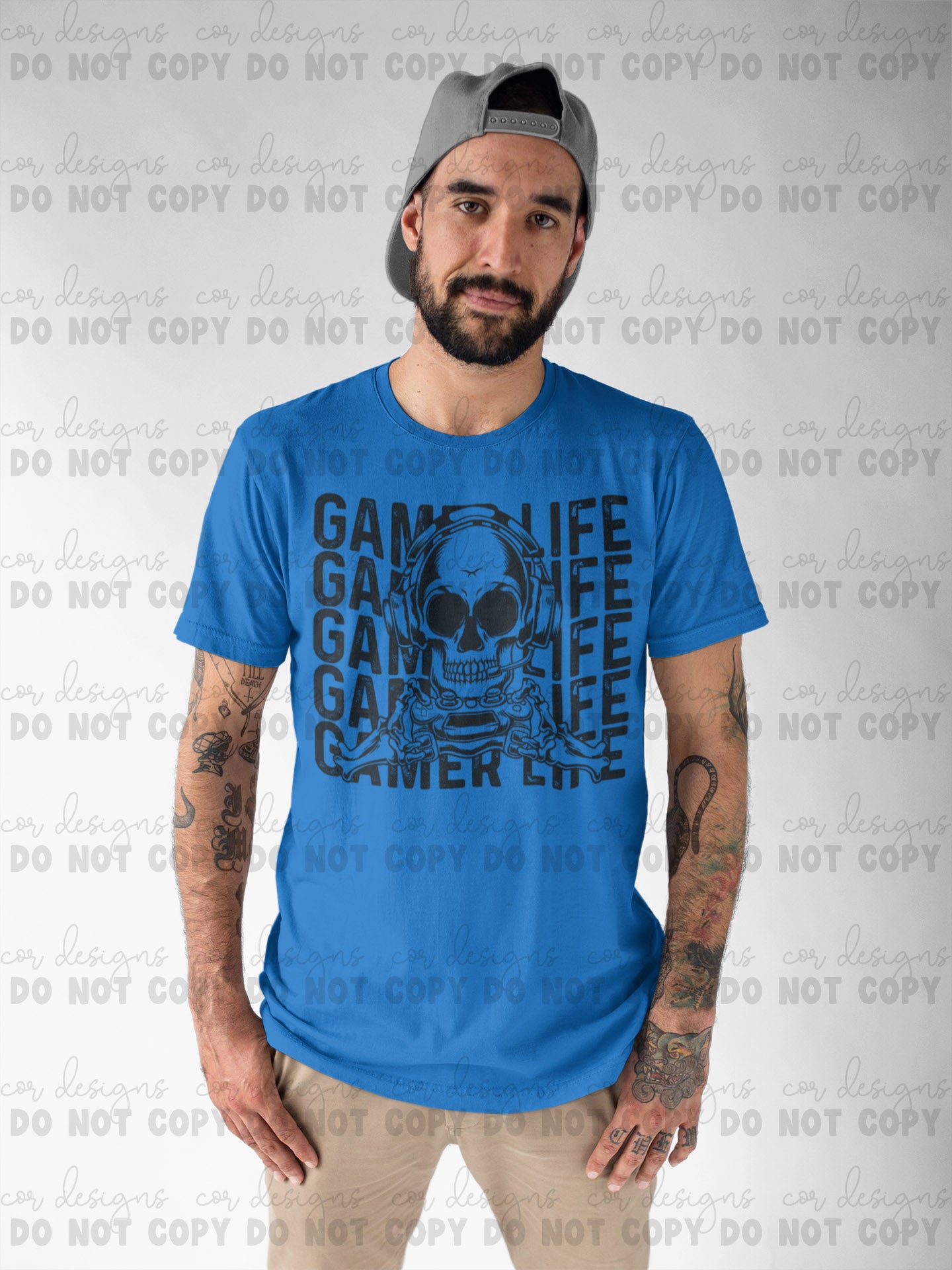 Gamer Life Ready to Press Sublimation and DTF Transfer