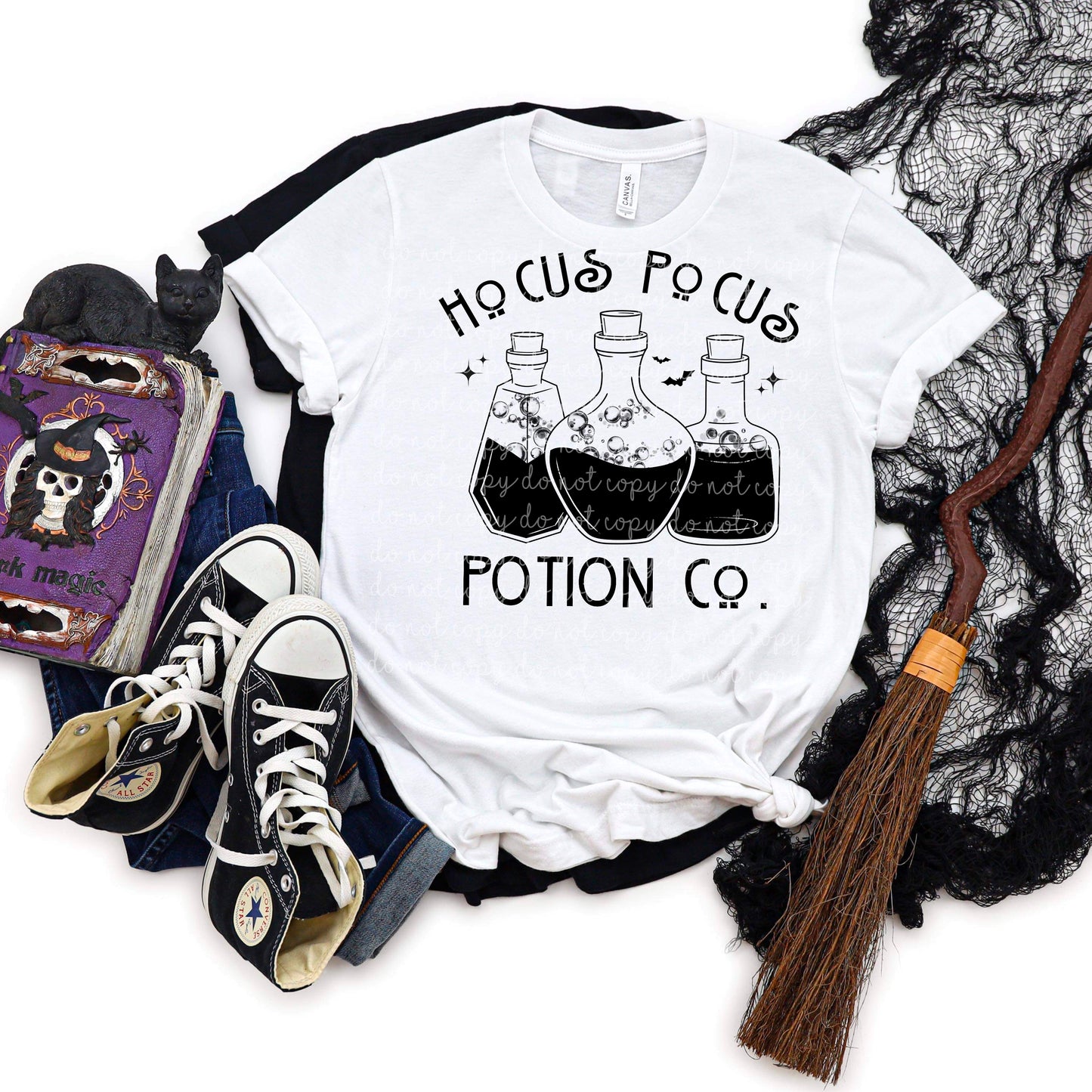 Witch Sister Potion Co. Ready To Press Sublimation and DTF Transfer