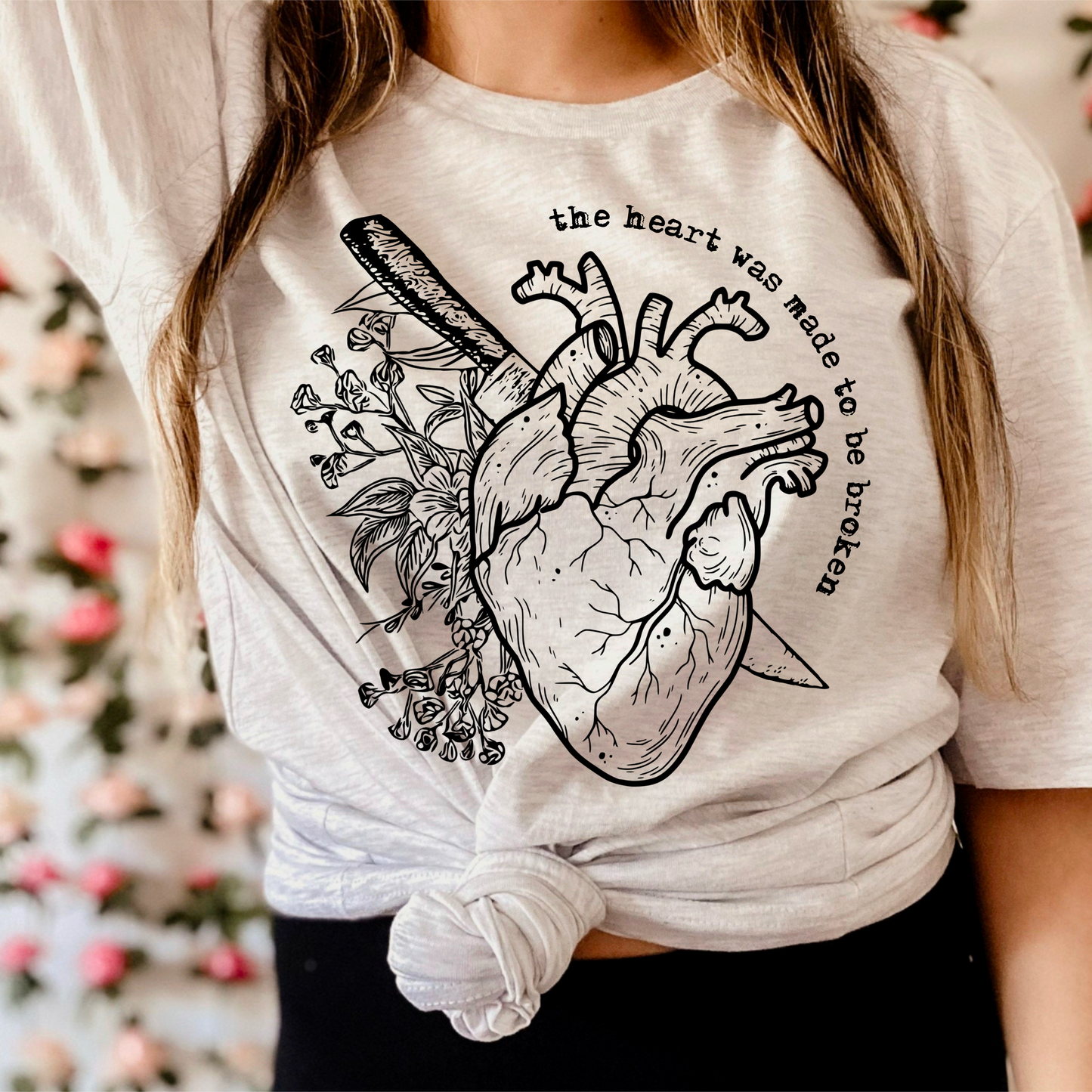 The Heart Was Made to Be Broken Ready To Press Sublimation and DTF Transfer