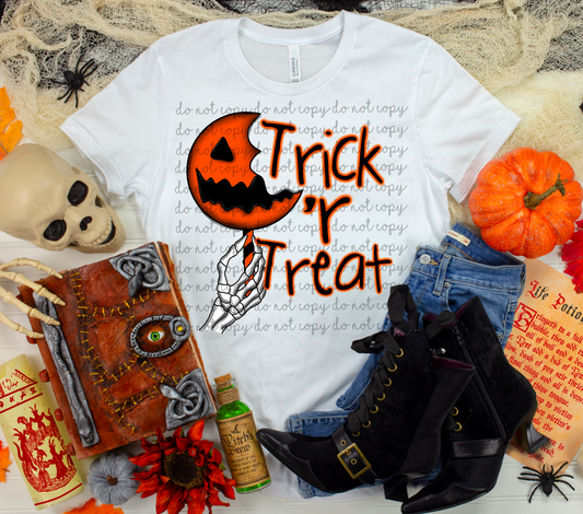 Trick or Treat Ready To Press Sublimation and DTF Transfer