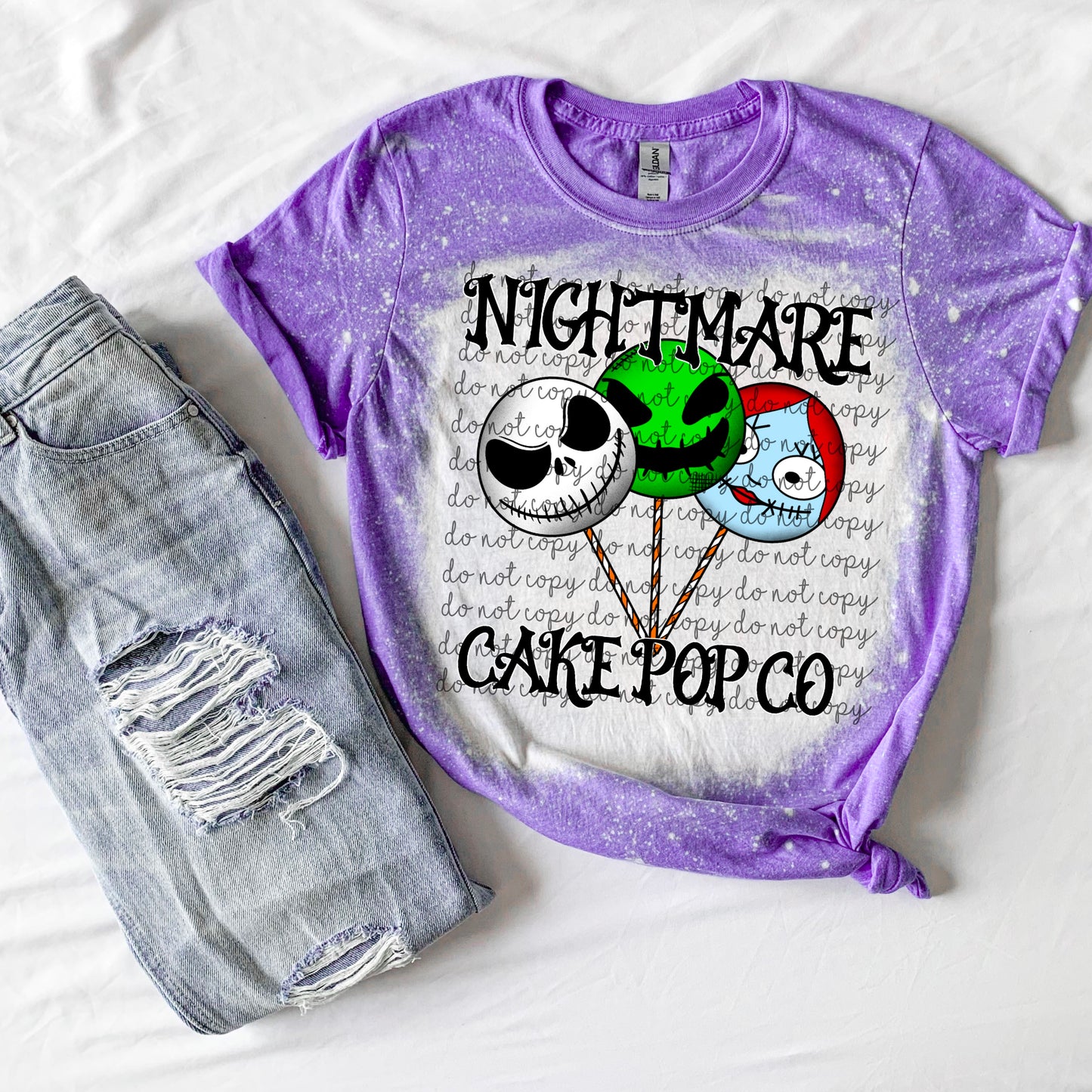 Nightmare Cake Pop Co. Ready To Press Sublimation and DTF Transfer