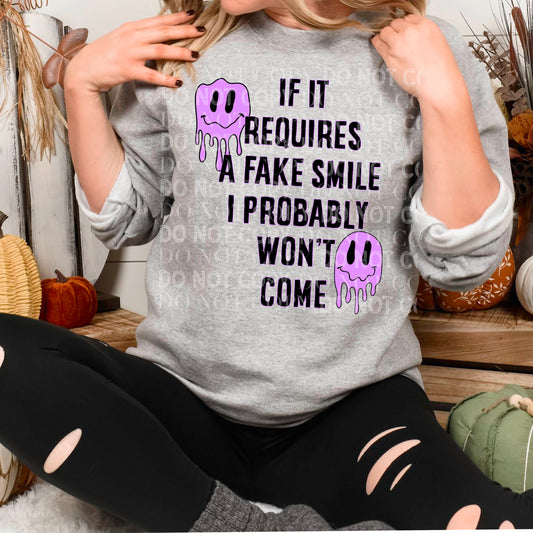 If it requires a Fake smile I probably won't Come Ready to Press Sublimation and DTF Transfer