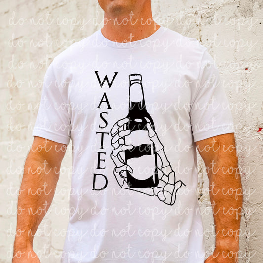 Wasted Ready to Press Sublimation and DTF Transfer
