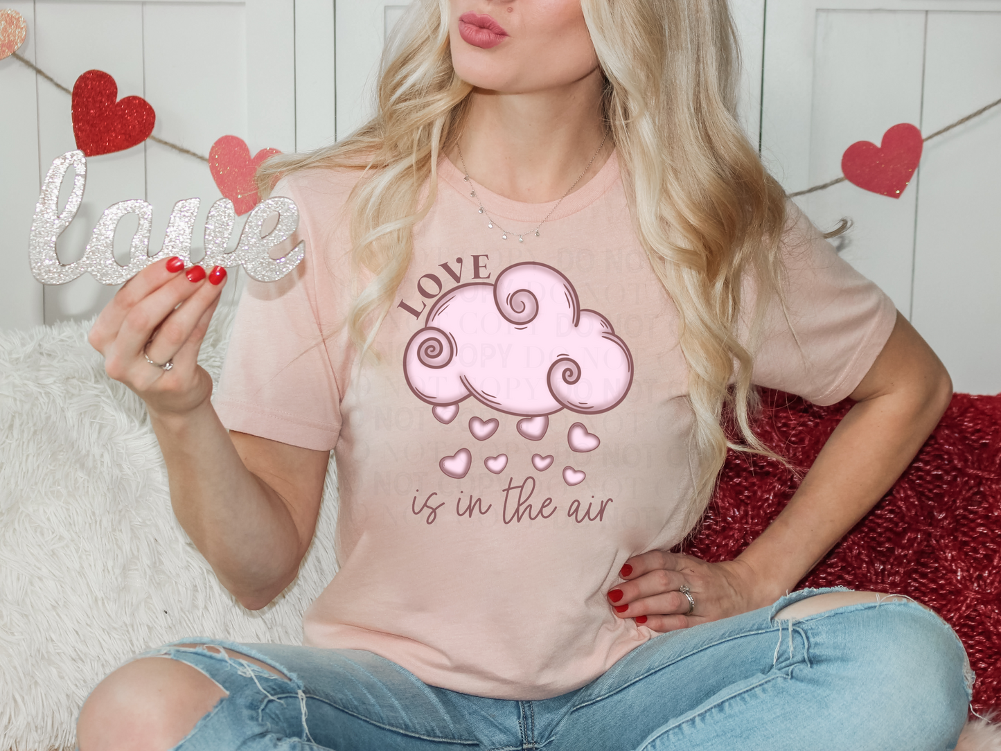 Love is in the Air Ready to Press Sublimation and DTF Transfer