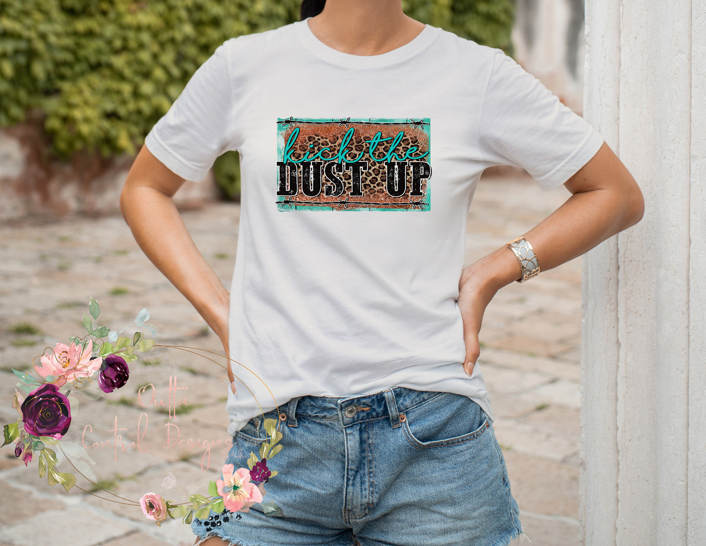 Kick the Dust Up Ready To Press Sublimation Transfer