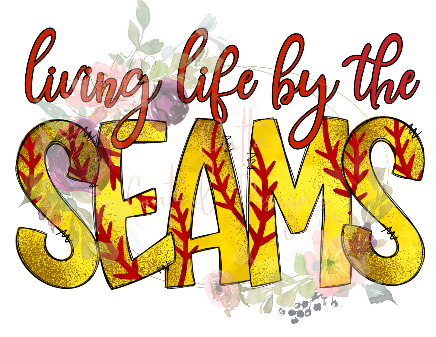 Living Life by the Seams Ready To Press Sublimation Transfer
