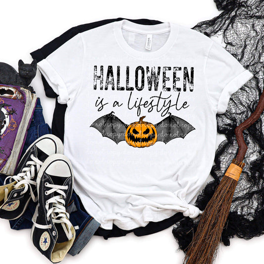 Halloween Is a Life Style Ready to Press Sublimation and DTF Transfer