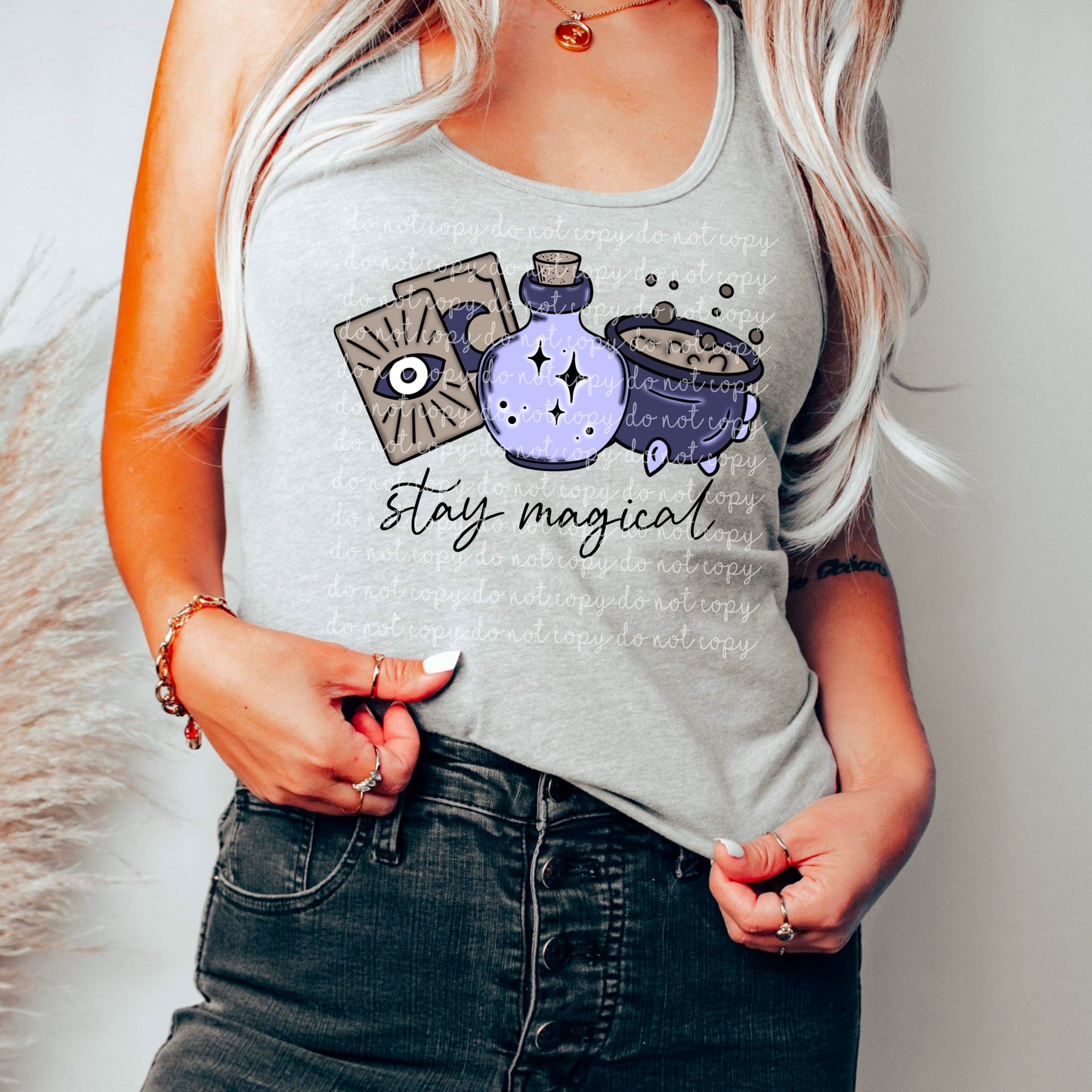 Stay Magical Ready to Press Sublimation and DTF Transfer