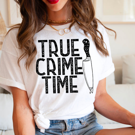 True Crime Time Ready to Press Sublimation and DTF Transfer