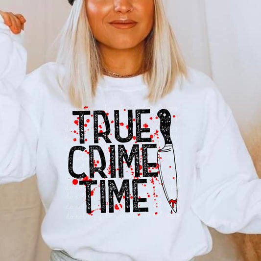 True Crime Time Ready to Press Sublimation and DTF Transfer