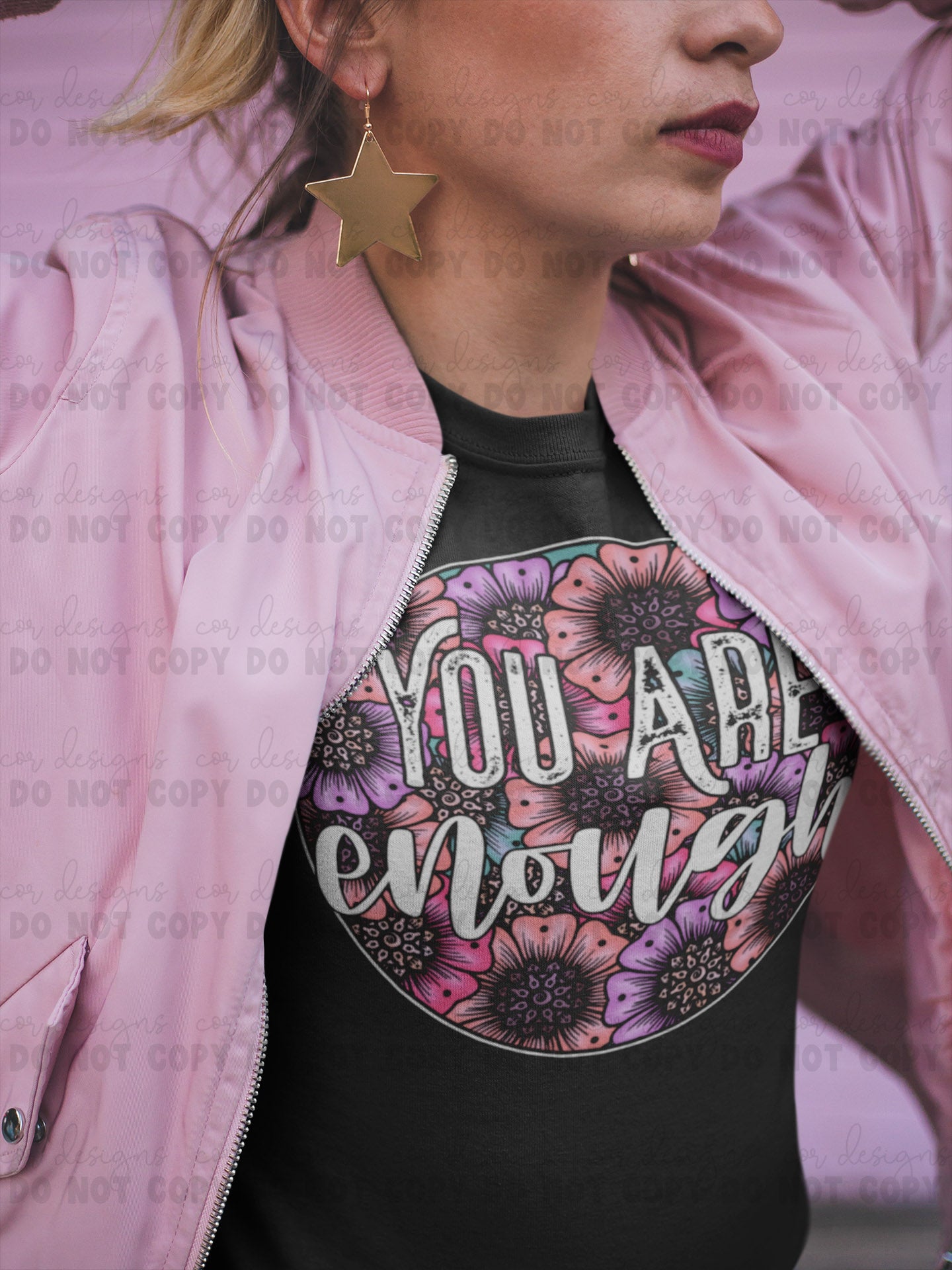 Copy of You Are ehough Ready to Press Sublimation and DTF Transfer