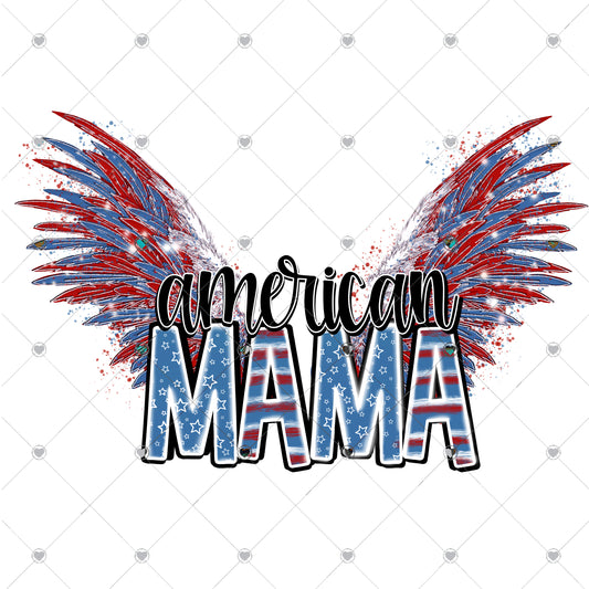 American Mama Ready To Press Sublimation and DTF Transfer