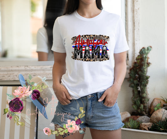 American Mama Ready To Press Sublimation Transfer